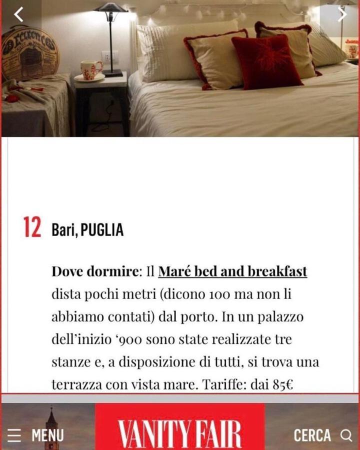 Mare Rooms Bari Old Town Center Экстерьер фото